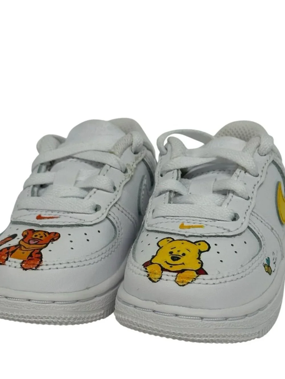 Customized Baby Shoes - Handmade Painted - Nike‎ Size 4c